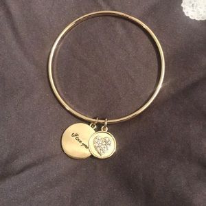 BCBGeneration goldstone bangle bracelet NWOT